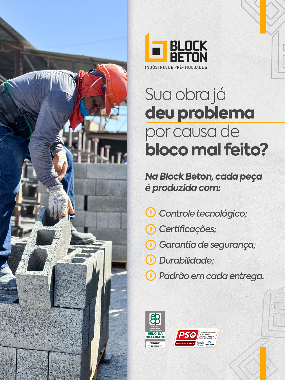 post sua obra deu problema